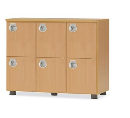 SL-PL2335 3열 2단 사물함 (1164×400×1000mm)
