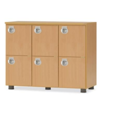 SL-PL2335 3열 2단 사물함 (1164×400×1000mm)